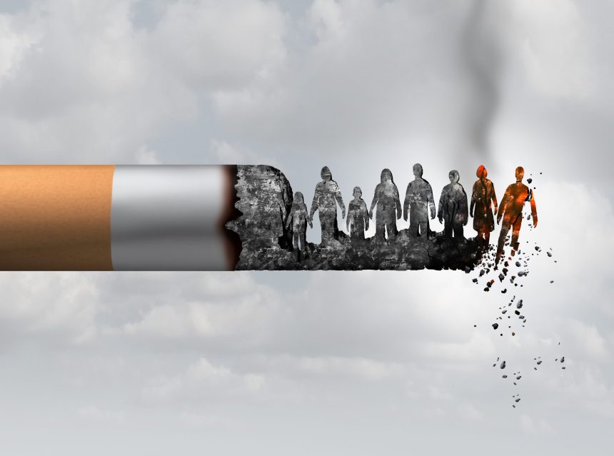 Курение — главная причина развития рака лёгких